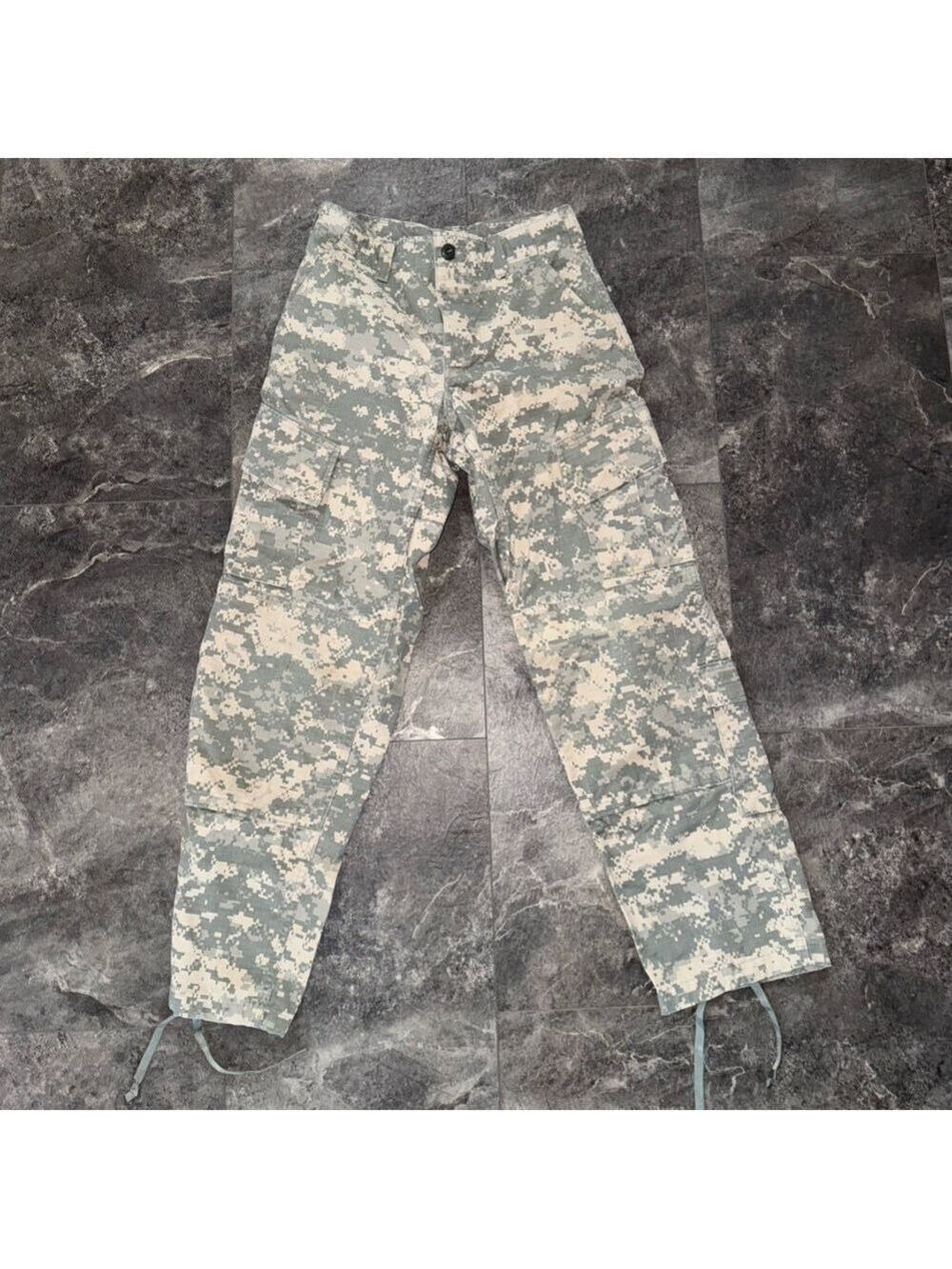 Vintage Camouflage Military Pants Size XS